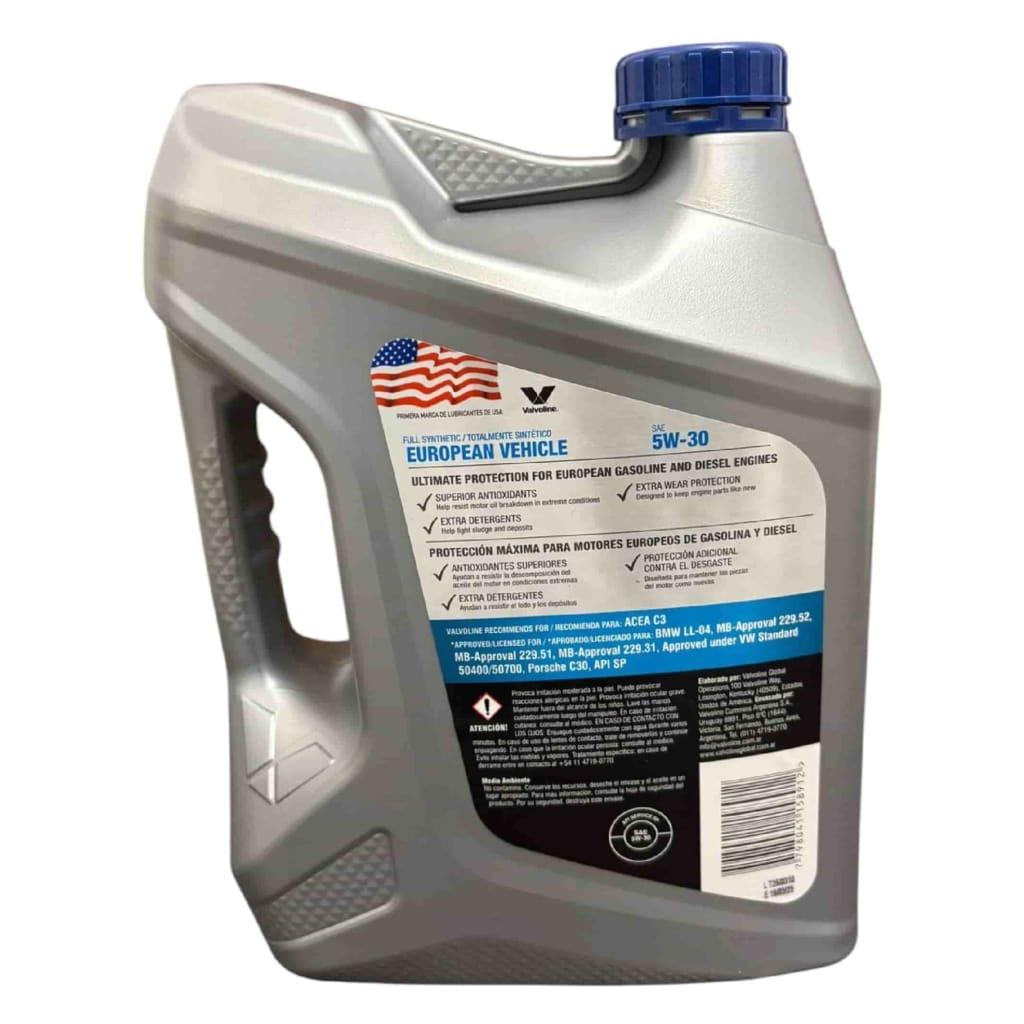 Valvoline European Vehicle XL-III 5W30