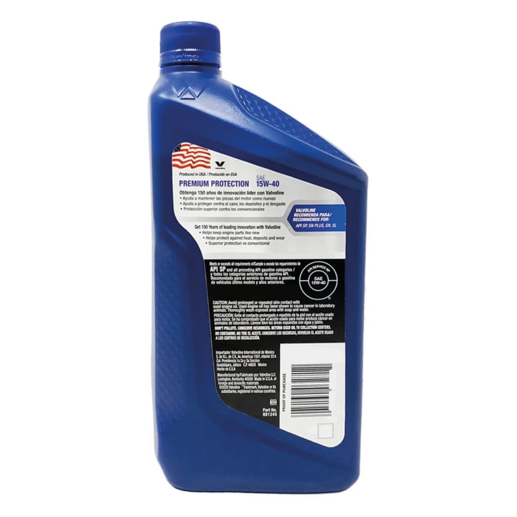 Valvoline Premium Protection 15W40