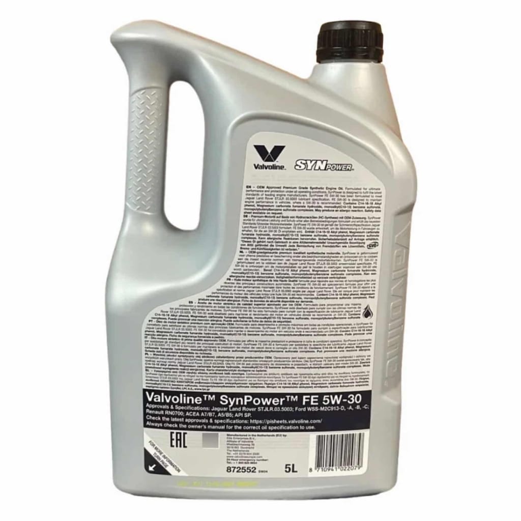 Valvoline Synpower FE 5W30
