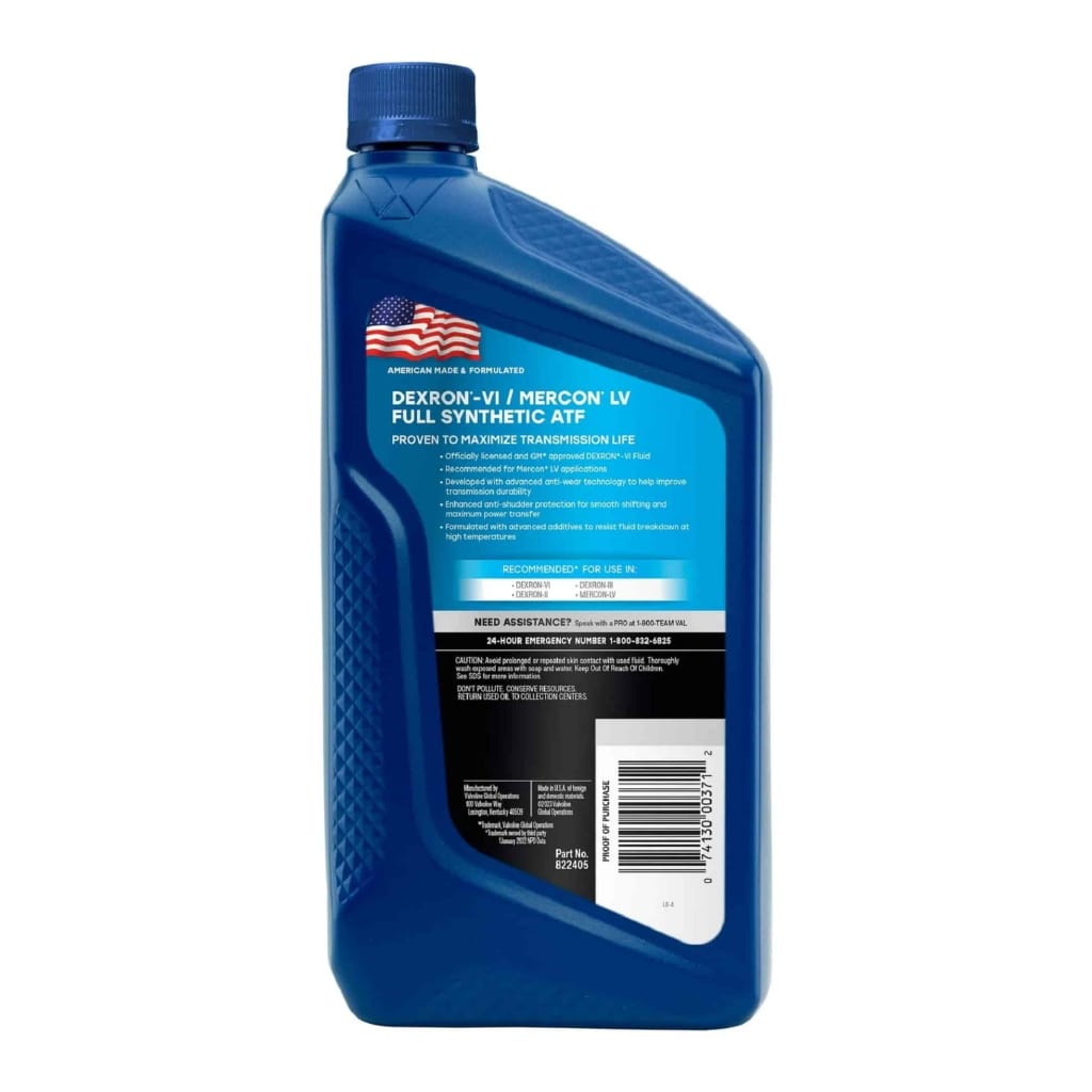 Valvoline ATF Dexron VI / Mercon LV