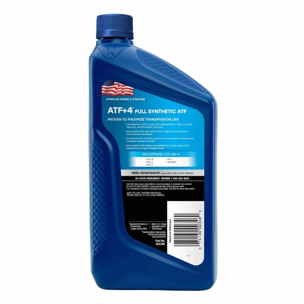 Valvoline ATF+4 - 946CC