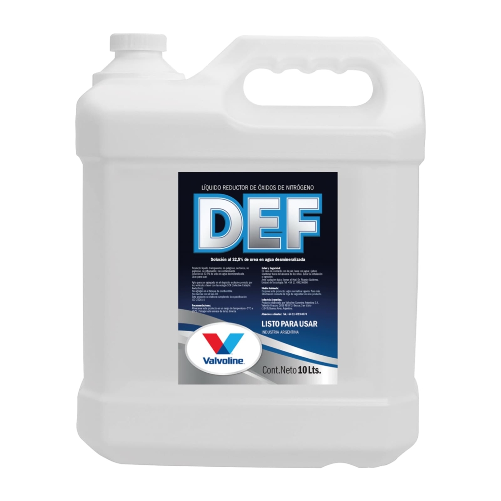 Valvoline DEF Urea para Motores Diésel - 10L