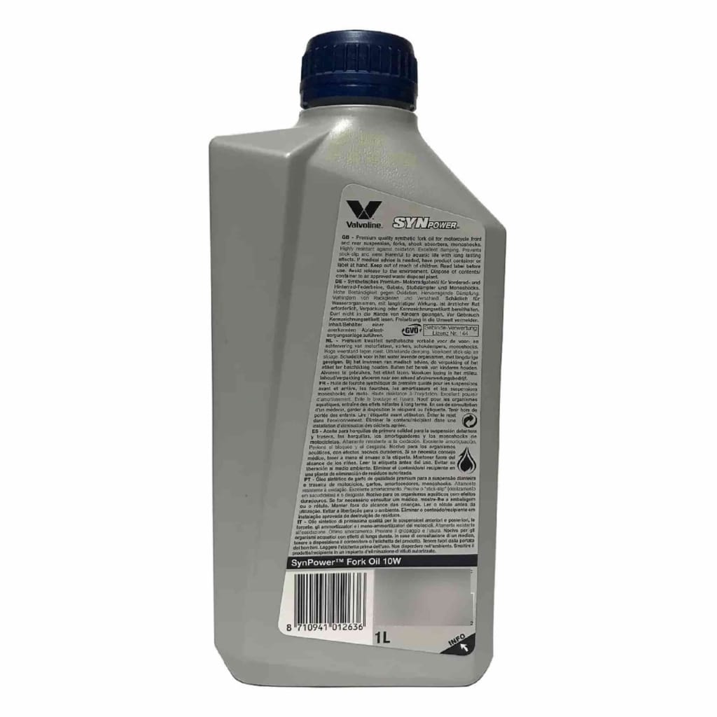 Valvoline SynPower Fork Oil 10W - 1L